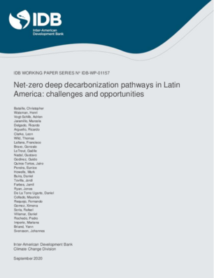 pathways decarbonization america